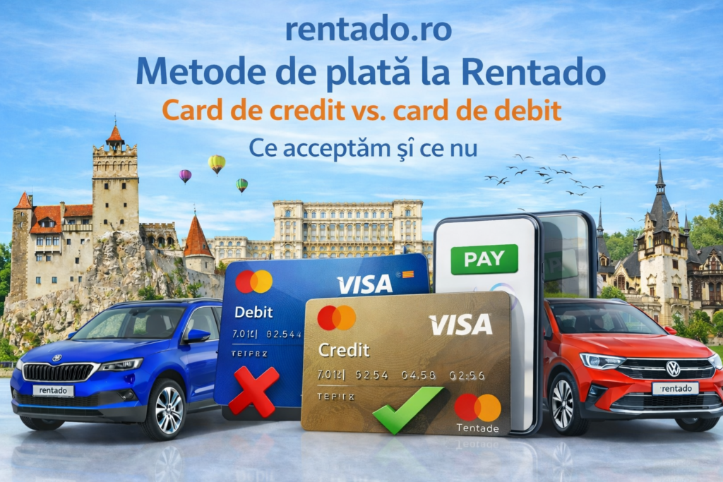Metode de plată la Rentado