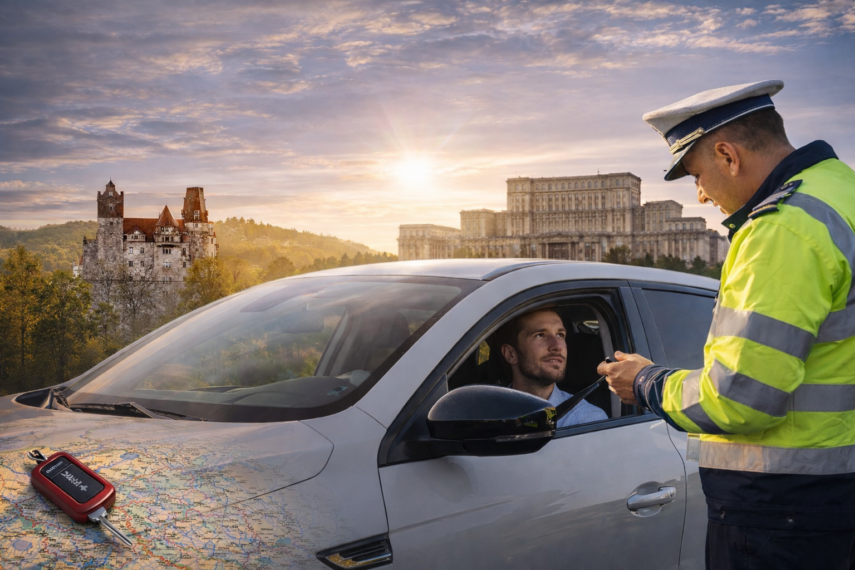 driving in romania, tourist, rules