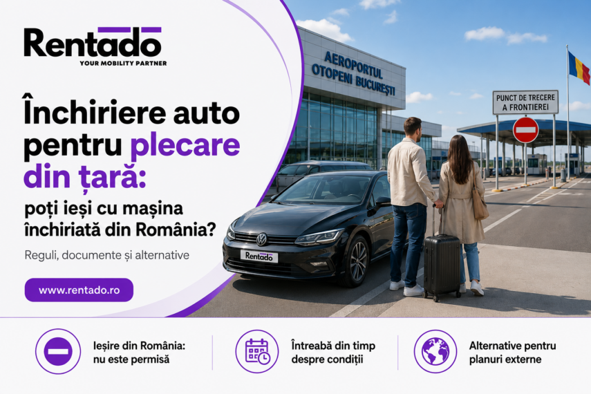 Închiriere auto pentru plecare din țară poți ieși cu mașina închiriată din România