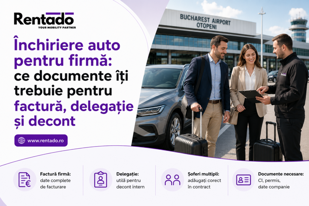 inchiriere auto pentru o firma