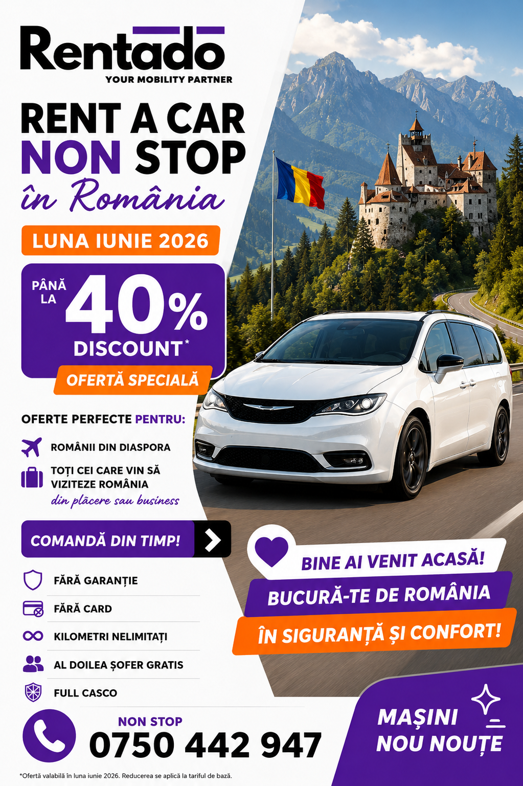 Inchiriezi masini fara garantie in otopeni, bucuresti, romania