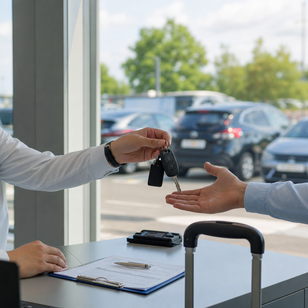 rent a car aeroport Bucuresti - Rent a car la aeroport: cum diferă condițiile între București și Cluj - Rentado - Inchirieri Auto Otopeni - imagine explicativă